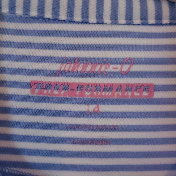 Makena Maui Hawaii Johnnie-O Prep Formance Polo Shirt 14 - Picture 4 of 6